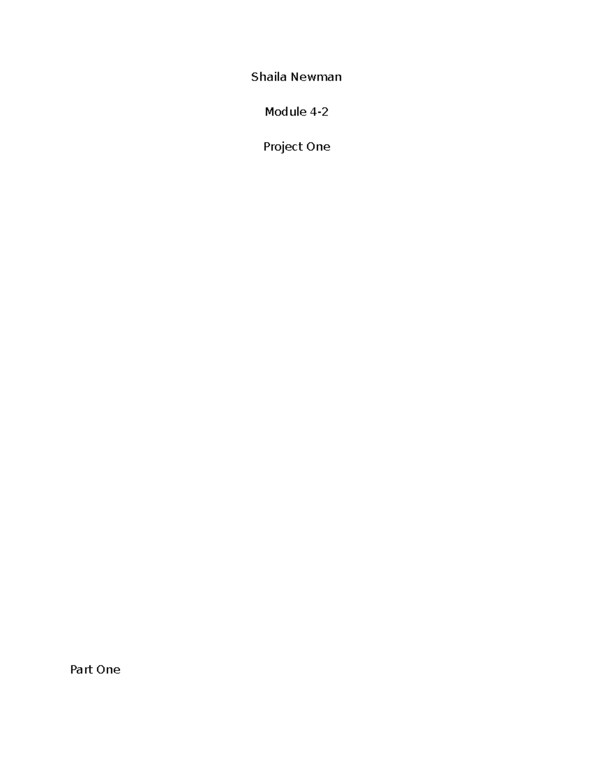 Psy 215 Module 4-2 Project One: Understanding Anxiety and Mood ...