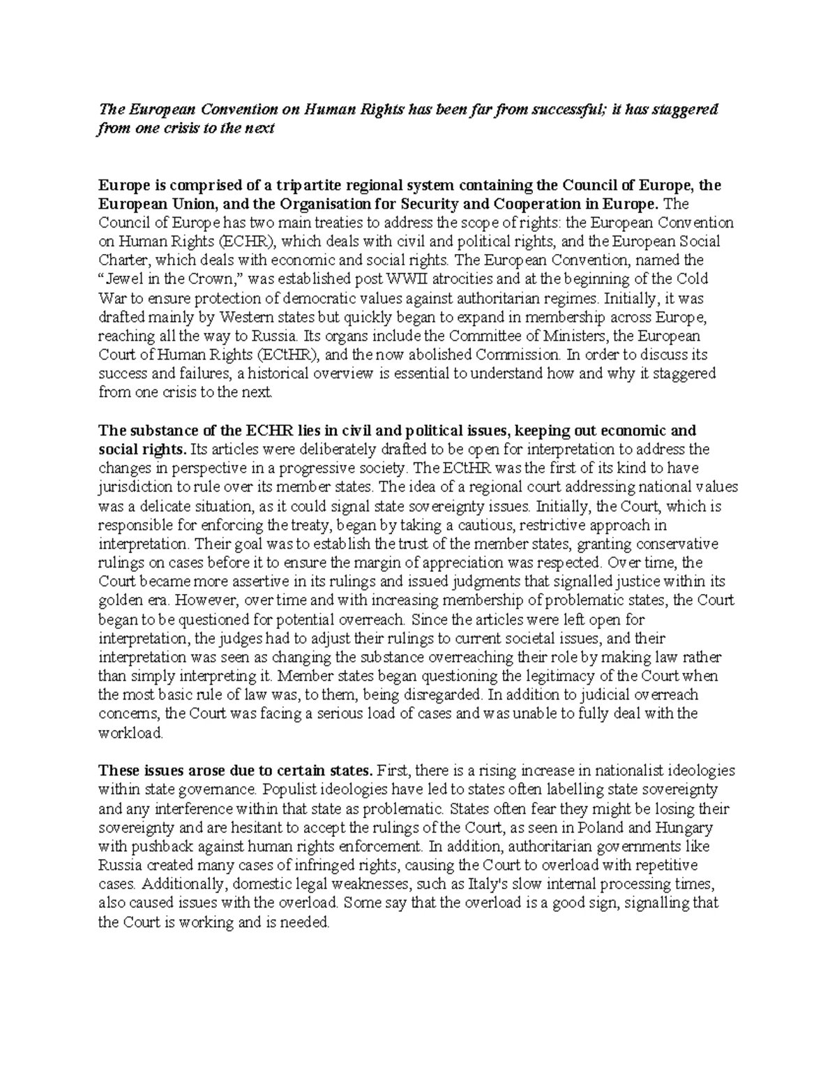 Transitional Justice and IHL: Understanding Genocide and Human Rights ...