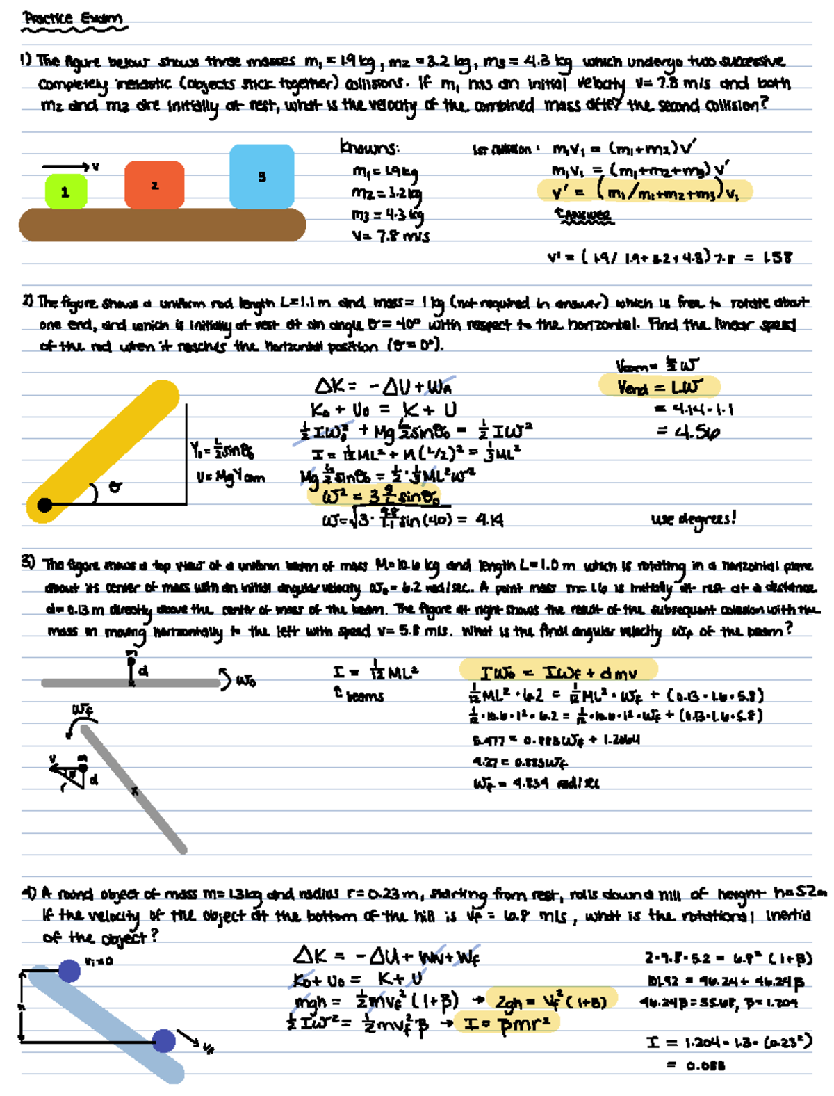 Test 3: Concepts from Chapters 9, 10, and 11 Review Notes - Studocu