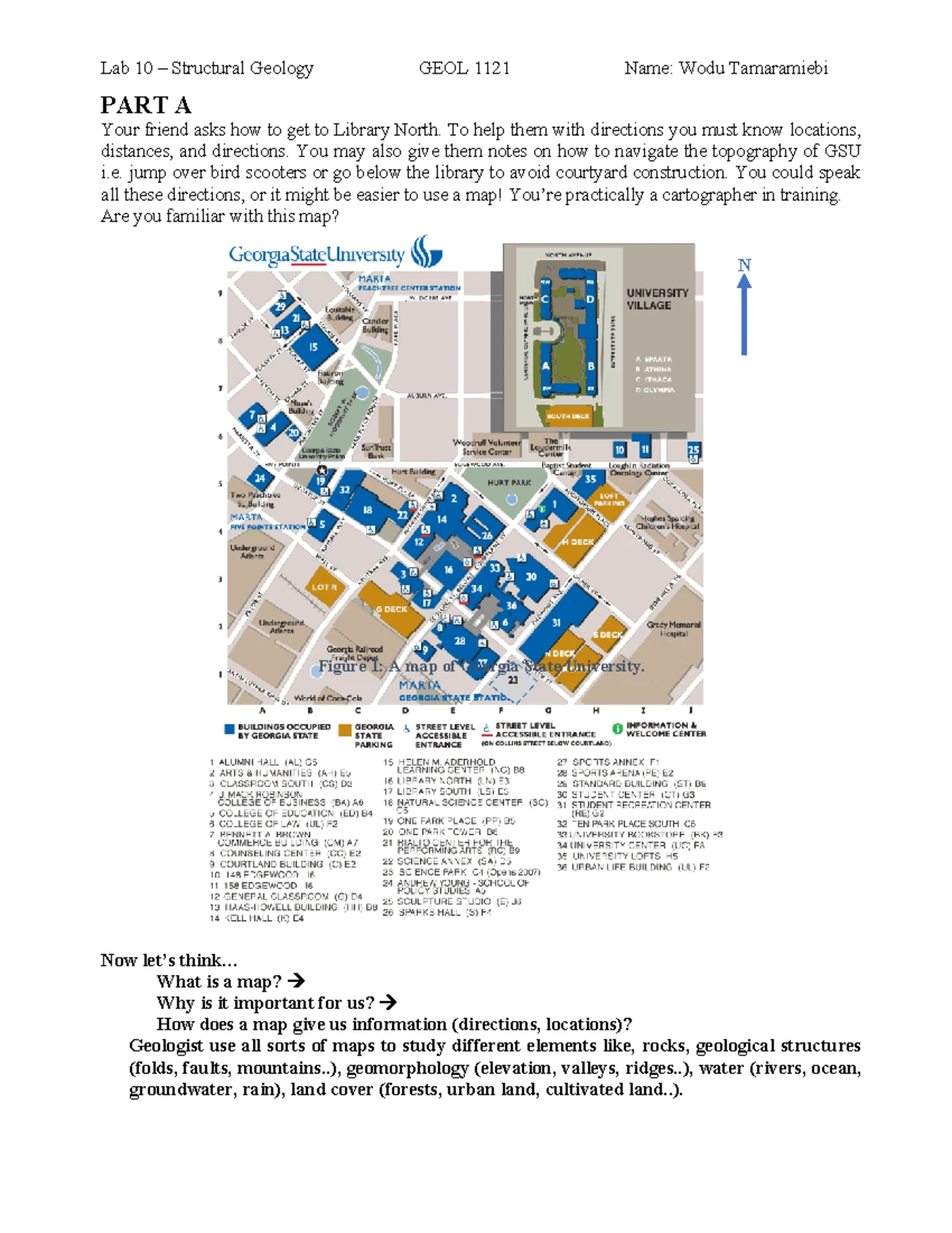 GEOL 1121 Lab 4: Igneous Rock Identification Activity Report - Studocu