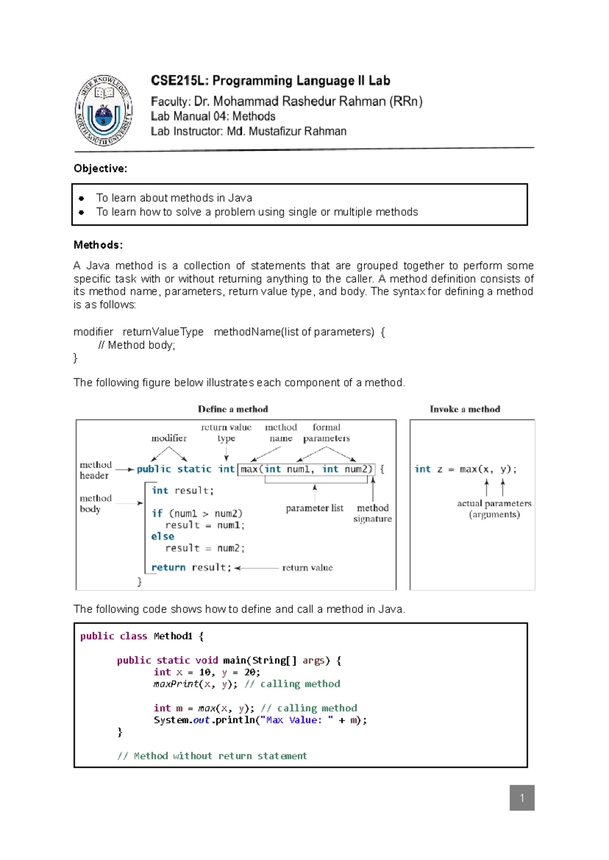 CSE 215 Assignment 2: Class Management System Design & Implementation ...