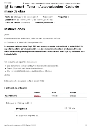 Análisis de Costos y Presupuestos en el Proyecto MECATRONIC E.I.R. A1 ...