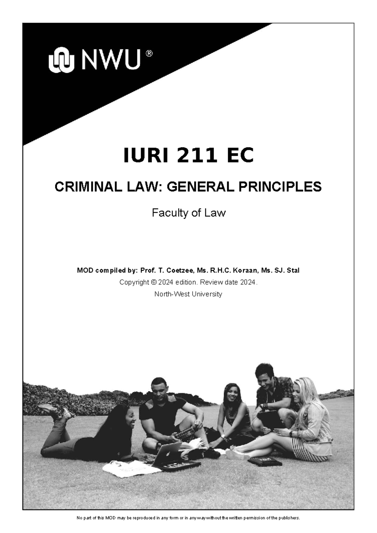 IURI 211 PMEC 2026 - Comprehensive Study Guide on Criminal Law ...