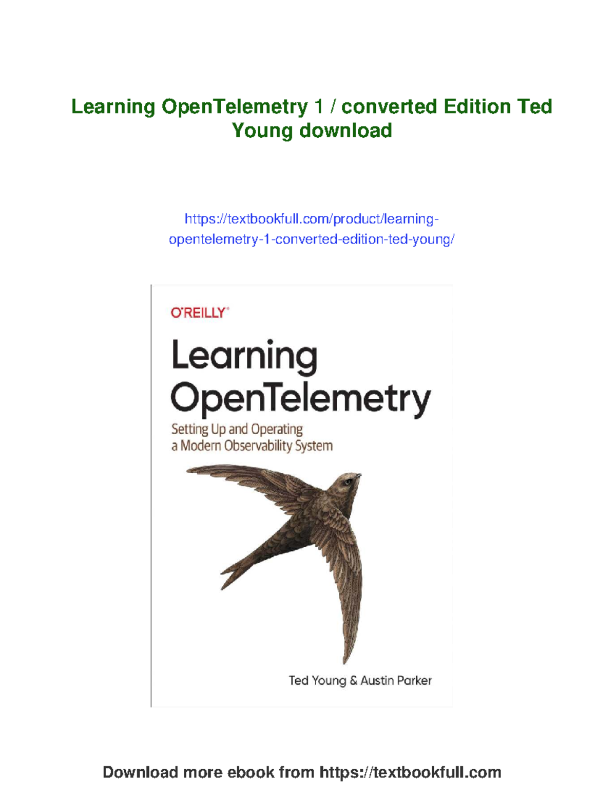 104488 - Learning OpenTelemetry 1: A Guide to Modern Observability ...