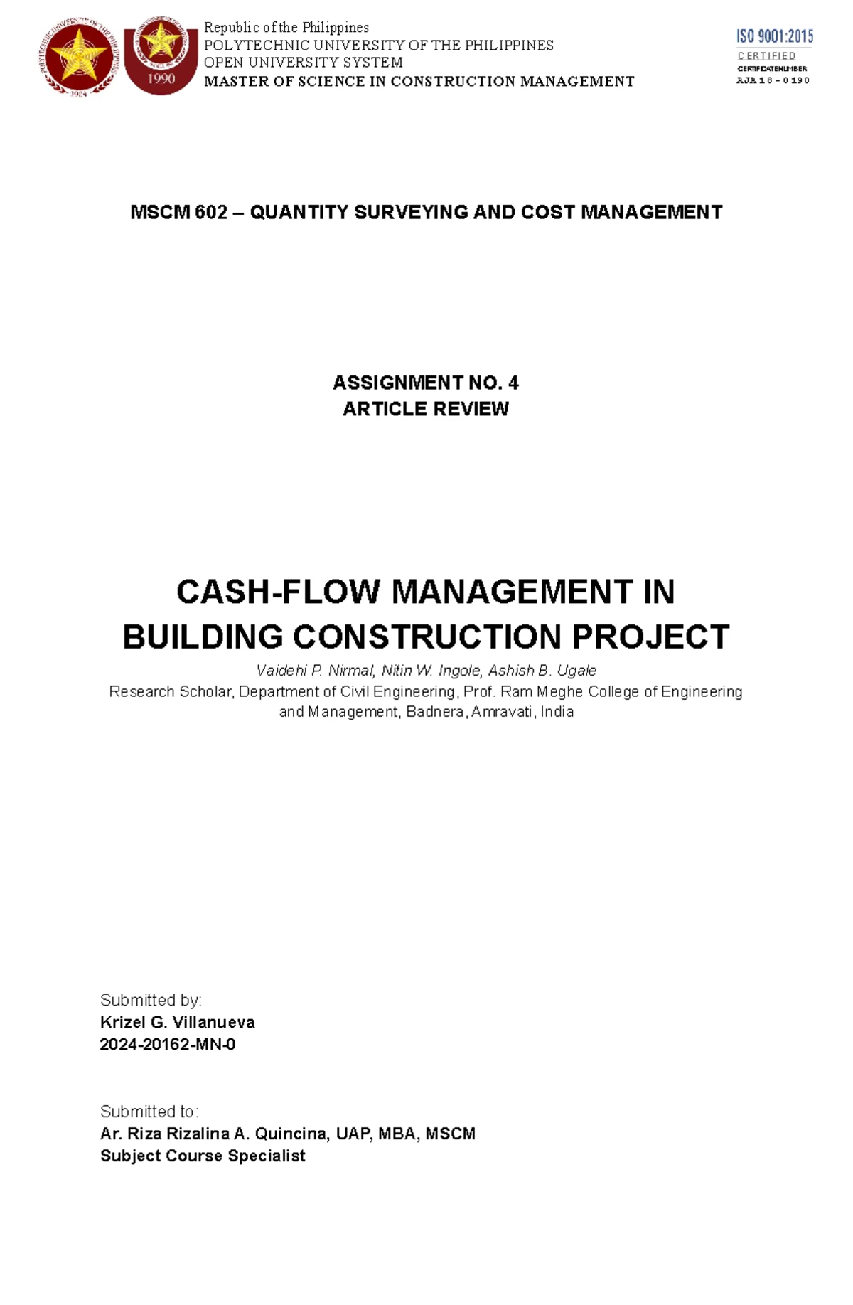 Final Exam Review Materials for CE 101 - Construction Engineering - Studocu