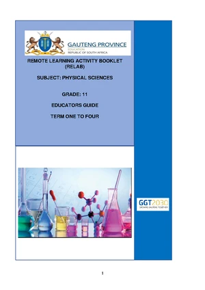 PHYSICAL SCIENCE GRADE 11 EXAM GUIDELINES 2021 PDF visual data 8