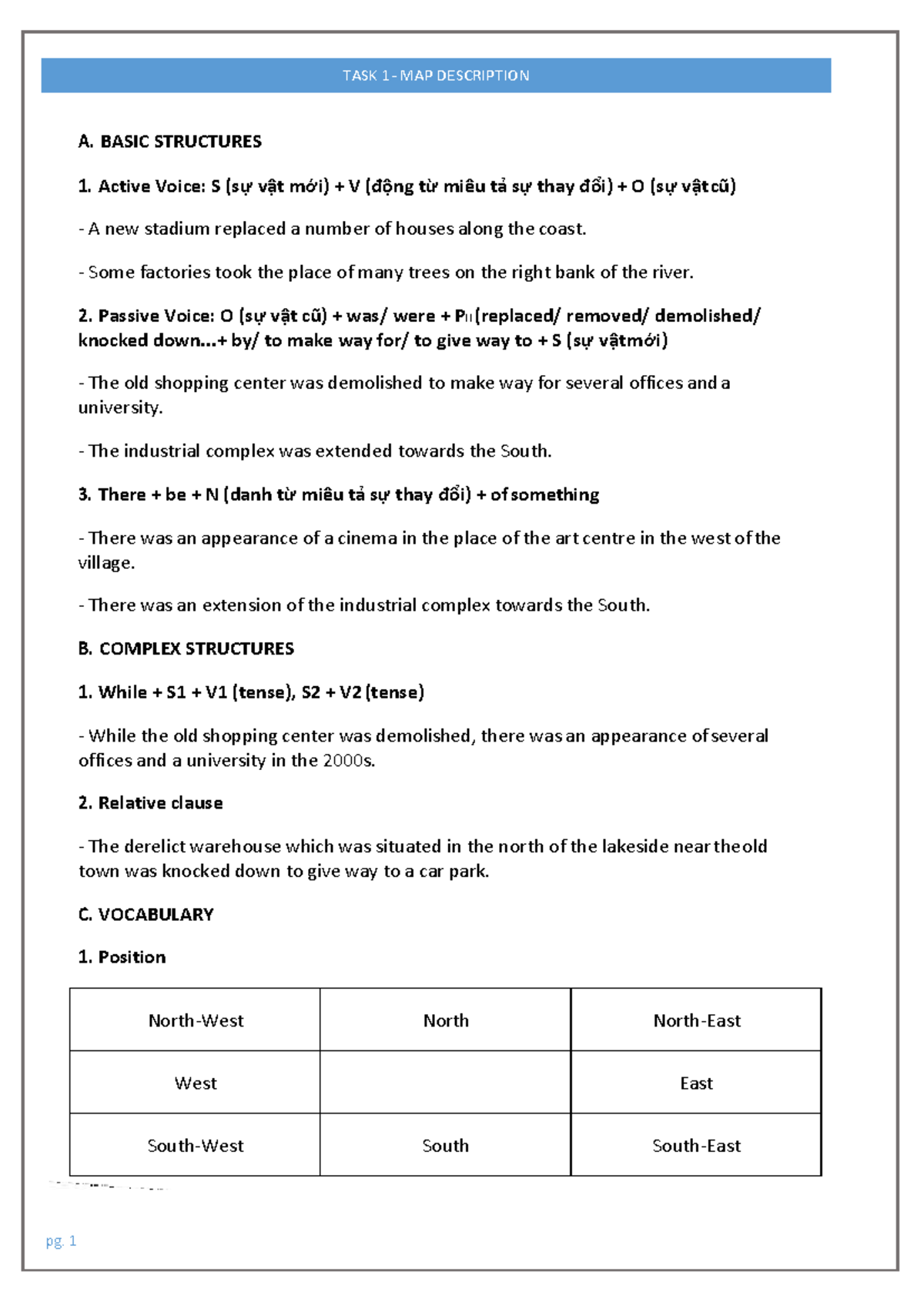 657699417 Basic Structures for Task Map Description - Studocu