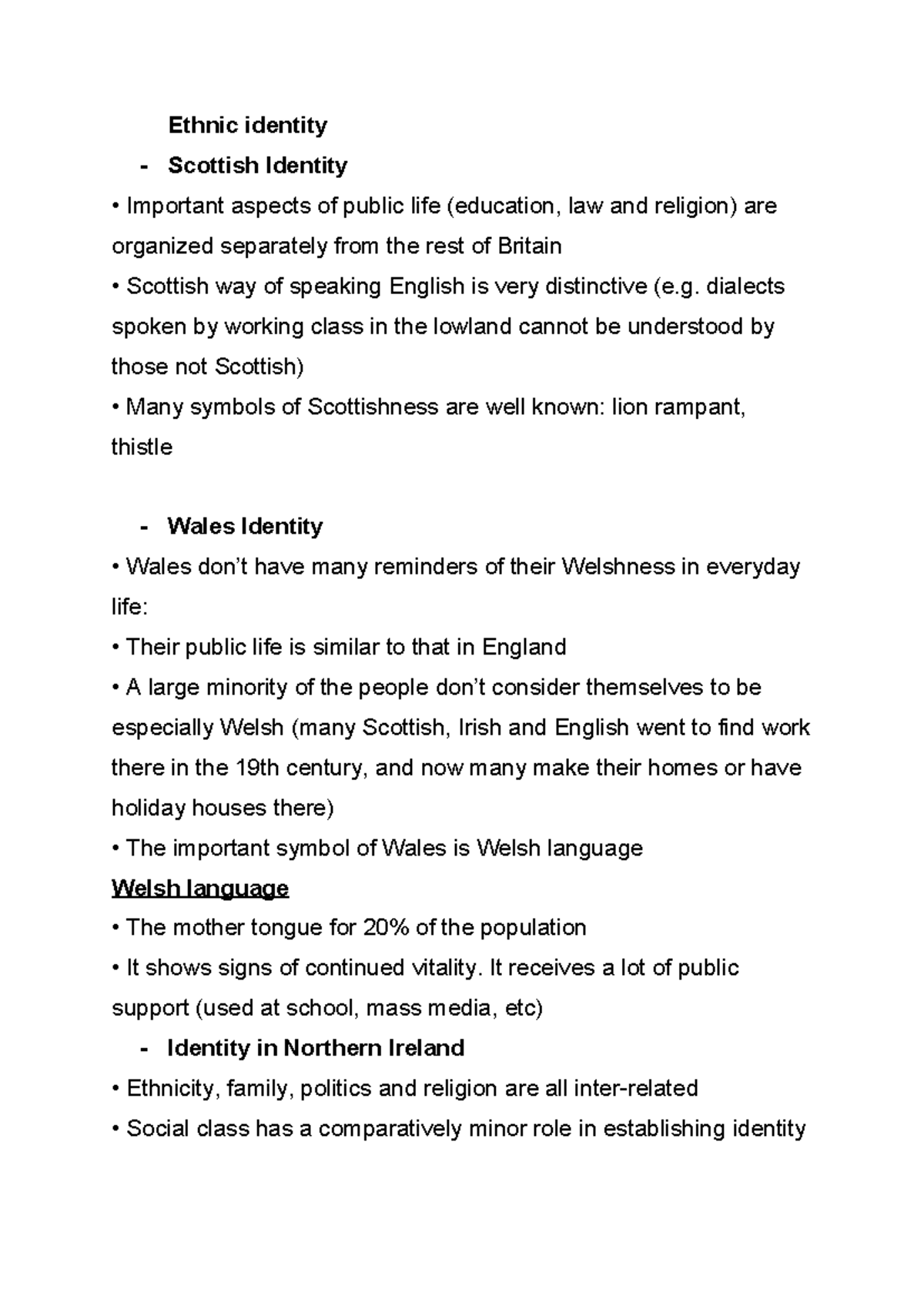 Ethnic Identity Overview: Insights on British National Identity (Course ...