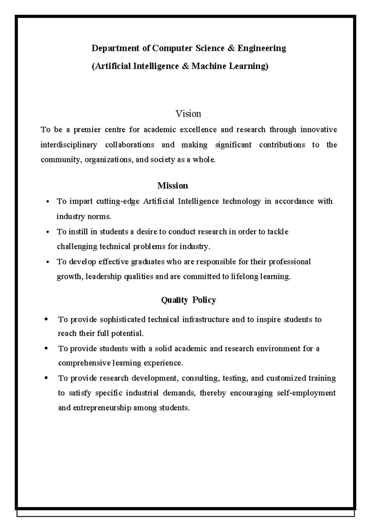 Machine Learning Lab Manual (CSE AI/ML) - SVCE - Studocu