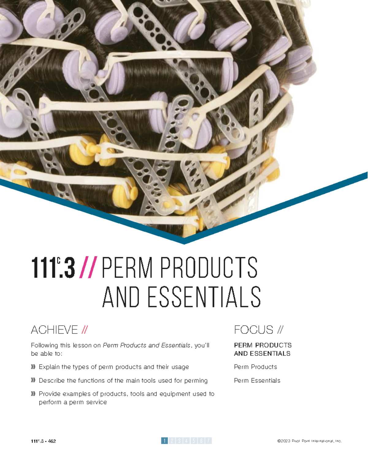 Perm Products and Essentials: C ACHIEVE FOCUS (110Ce2) - Studocu