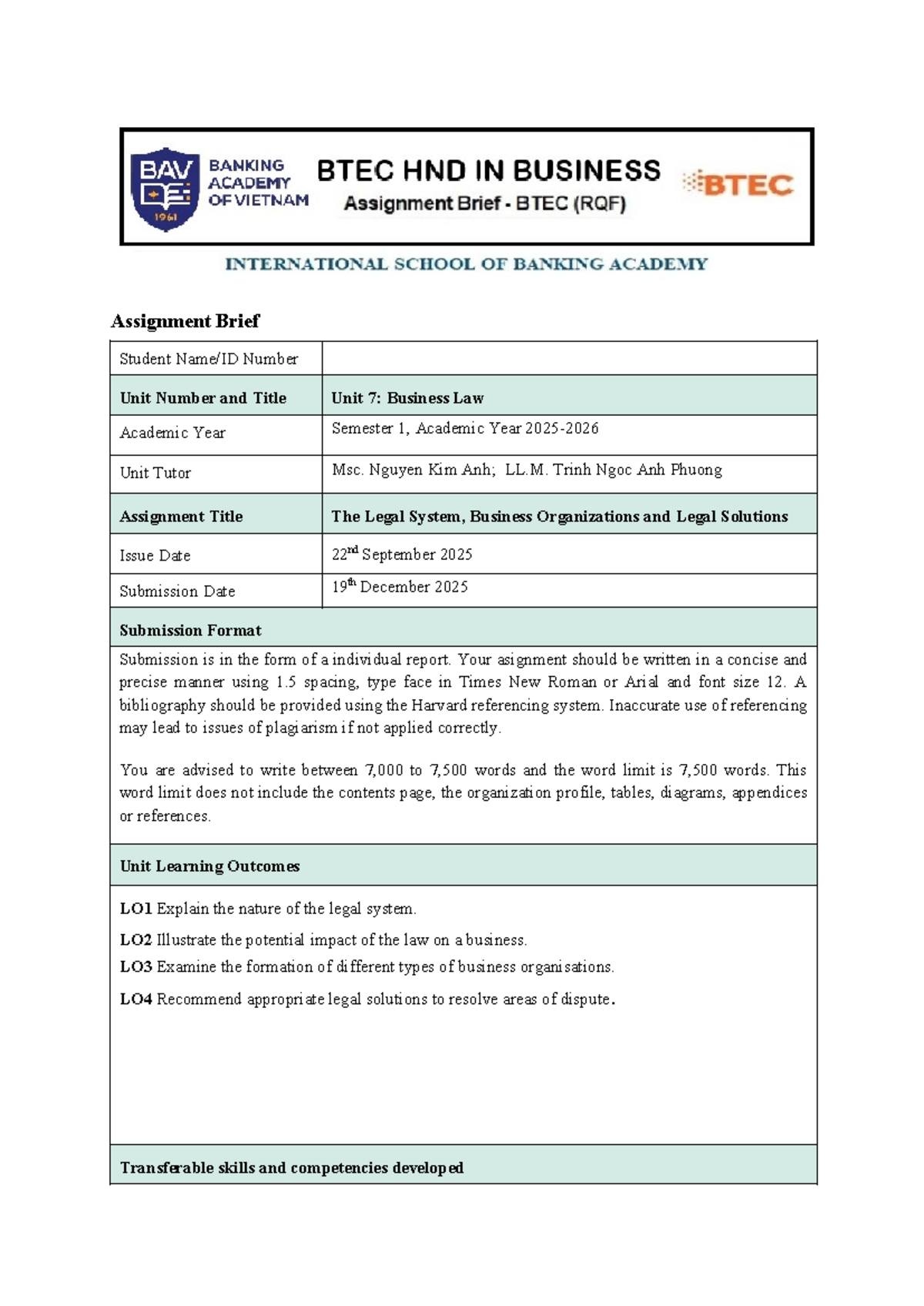 BL Assignment Sem 1: Business Law Analysis & Legal Solutions - Studocu