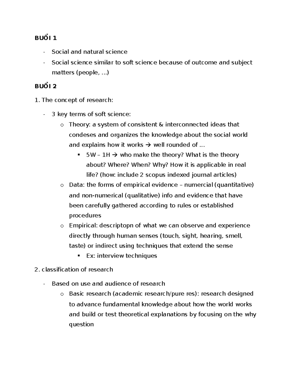 NOTE PPNC THẦY TÂM: Key Concepts in Research Methodology and Plagiarism ...