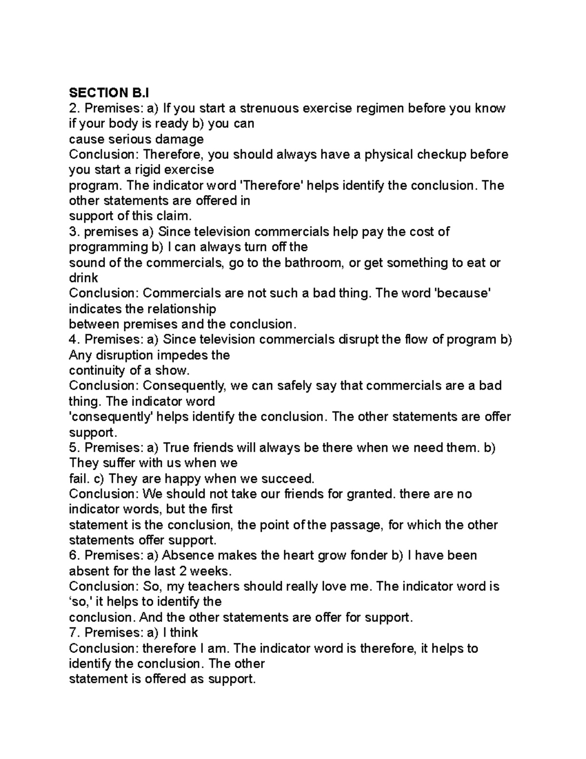 Critical Thinking (CT) Chapter 1 Homework Answers and Explanations - Studocu