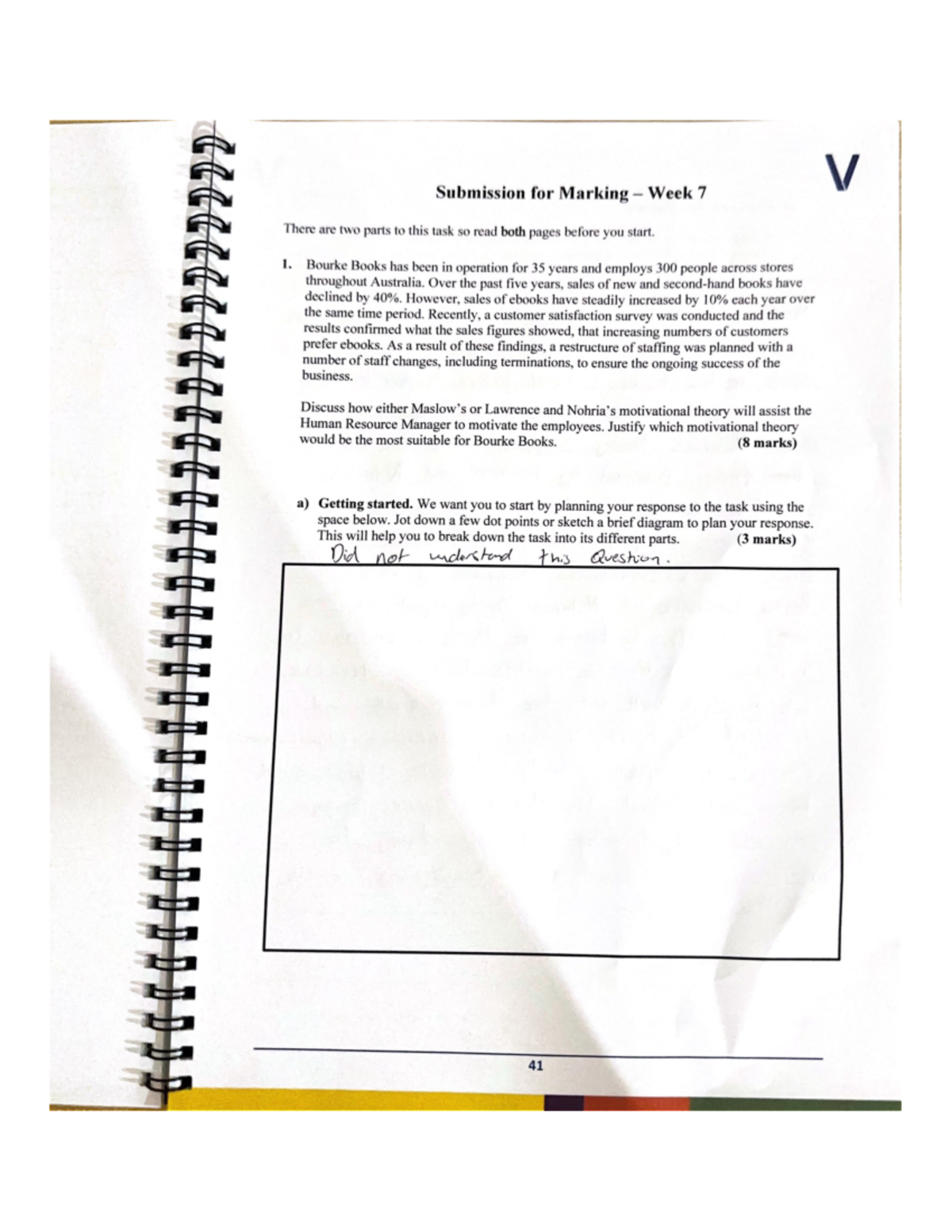Week 7 Submission for Marking - Course Materials Review - Studocu