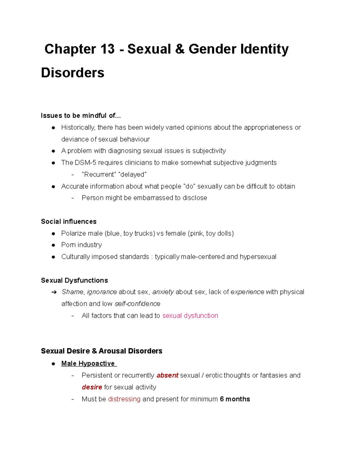 Chp.13 Sexual & Gender Identity - Chapter 13 - Sexual & Gender Identity ...
