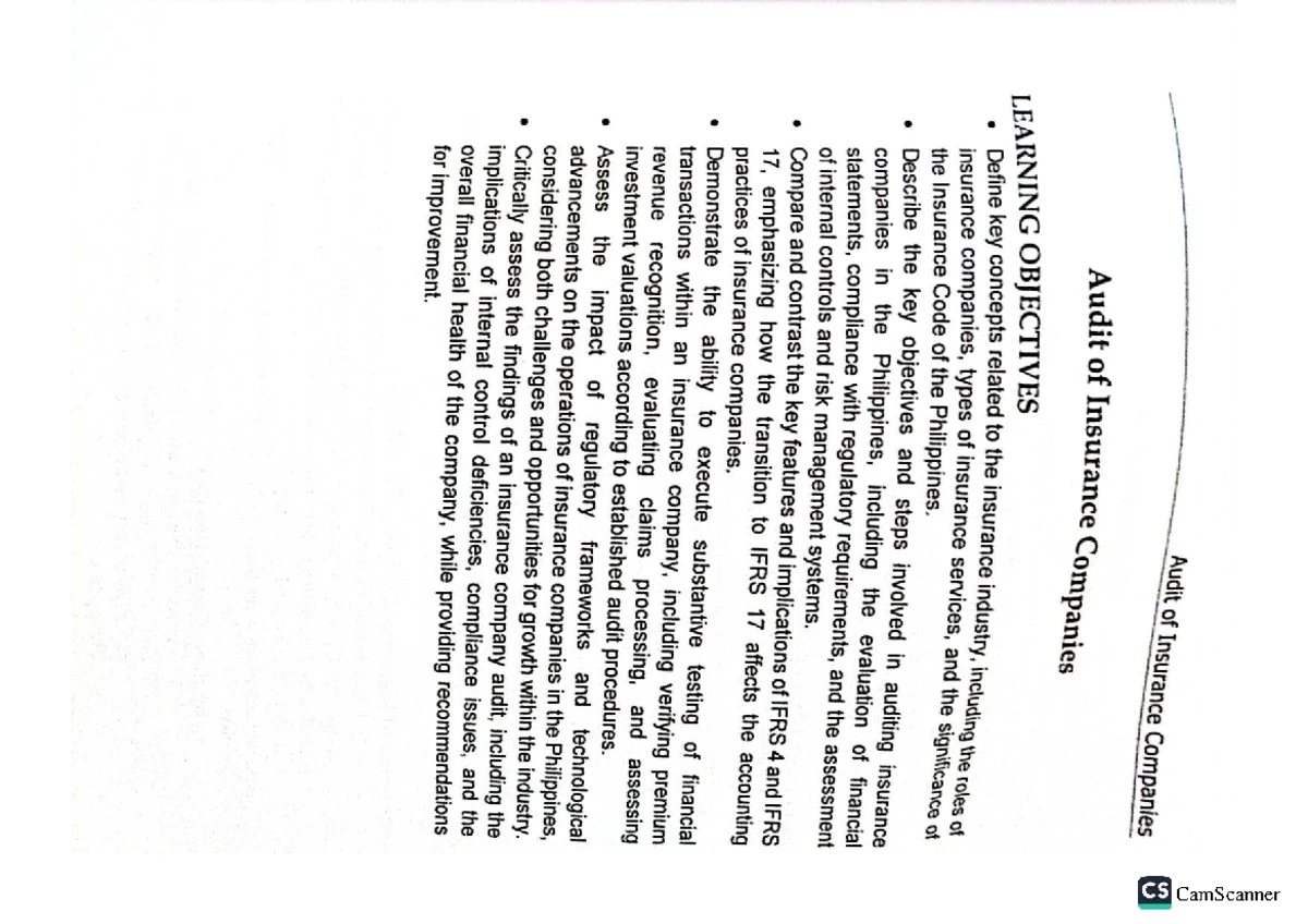 Chapter 14 Handouts - Risk Response & Audit Evidence (AUDIT) - Studocu