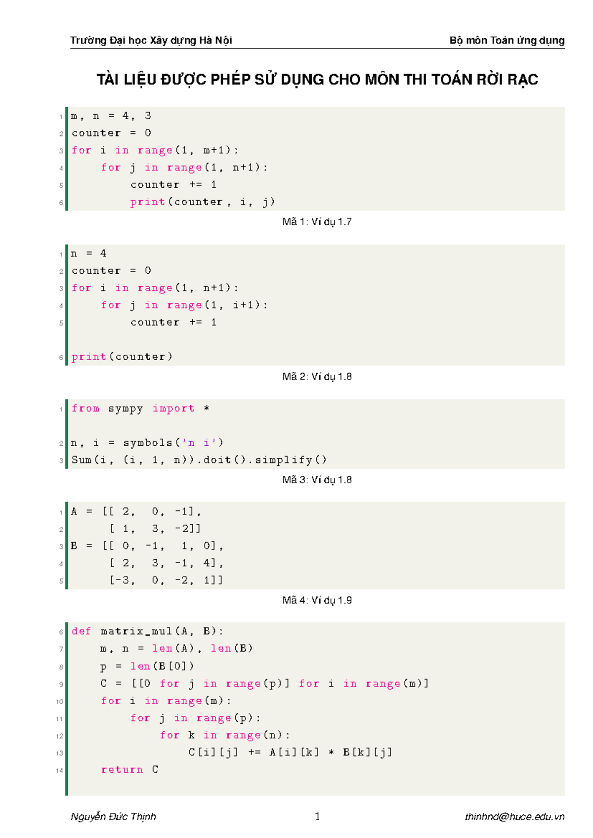 Code for Final Exam - Code toán rời rạc Jupyter Notebook Solutions ...