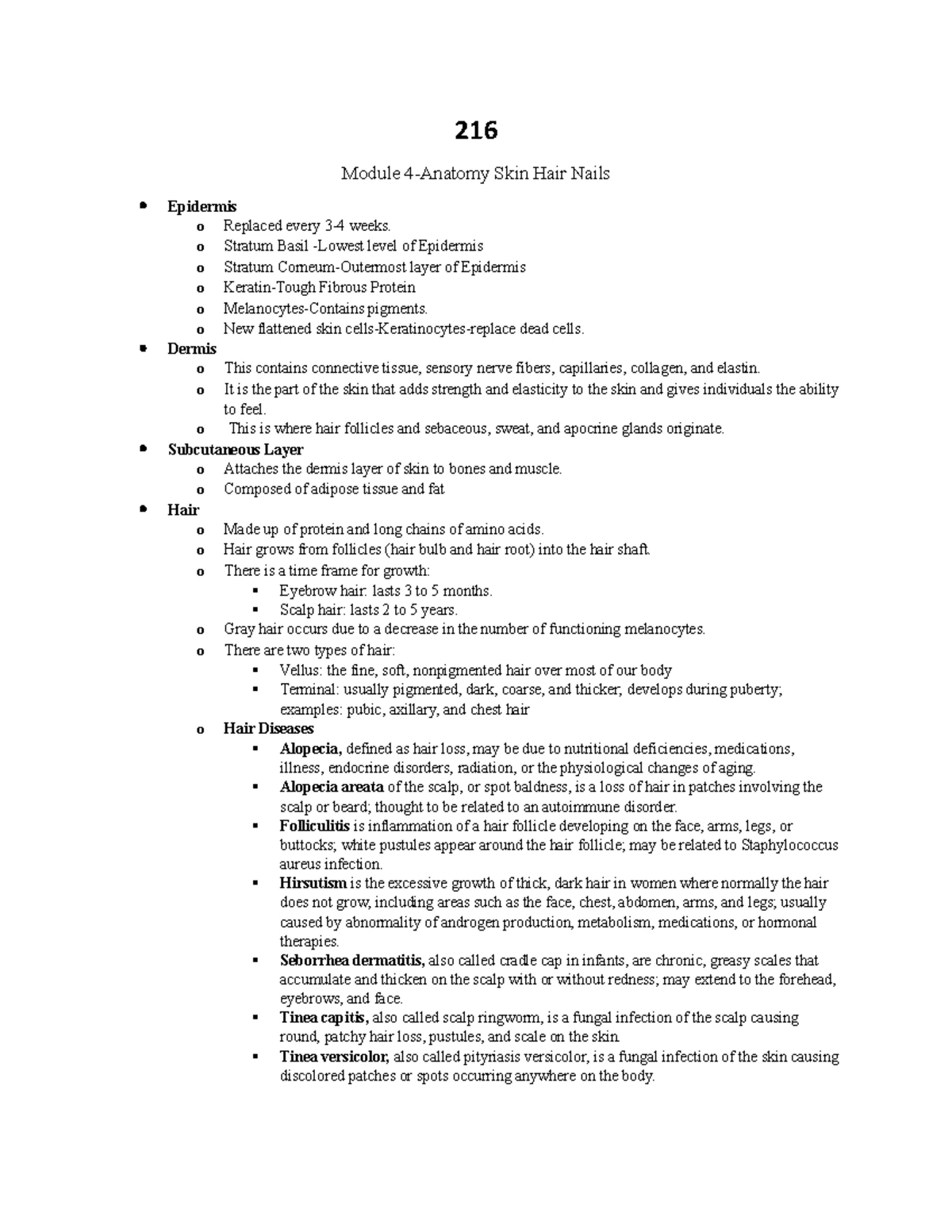 216 Exam Study Guide - Comprehensive Abdominal & Assessment Notes - Studocu