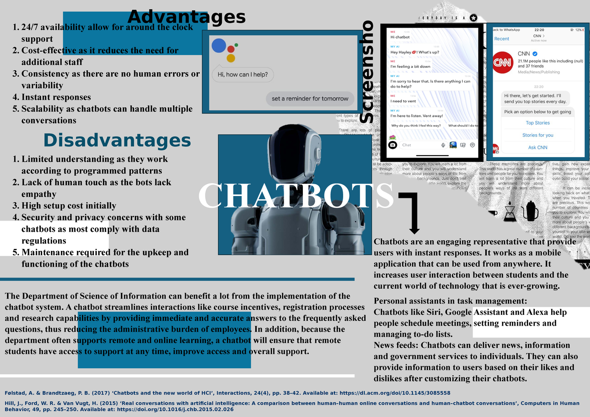 Group Project: Chatbots in the Department of Science of Information ...