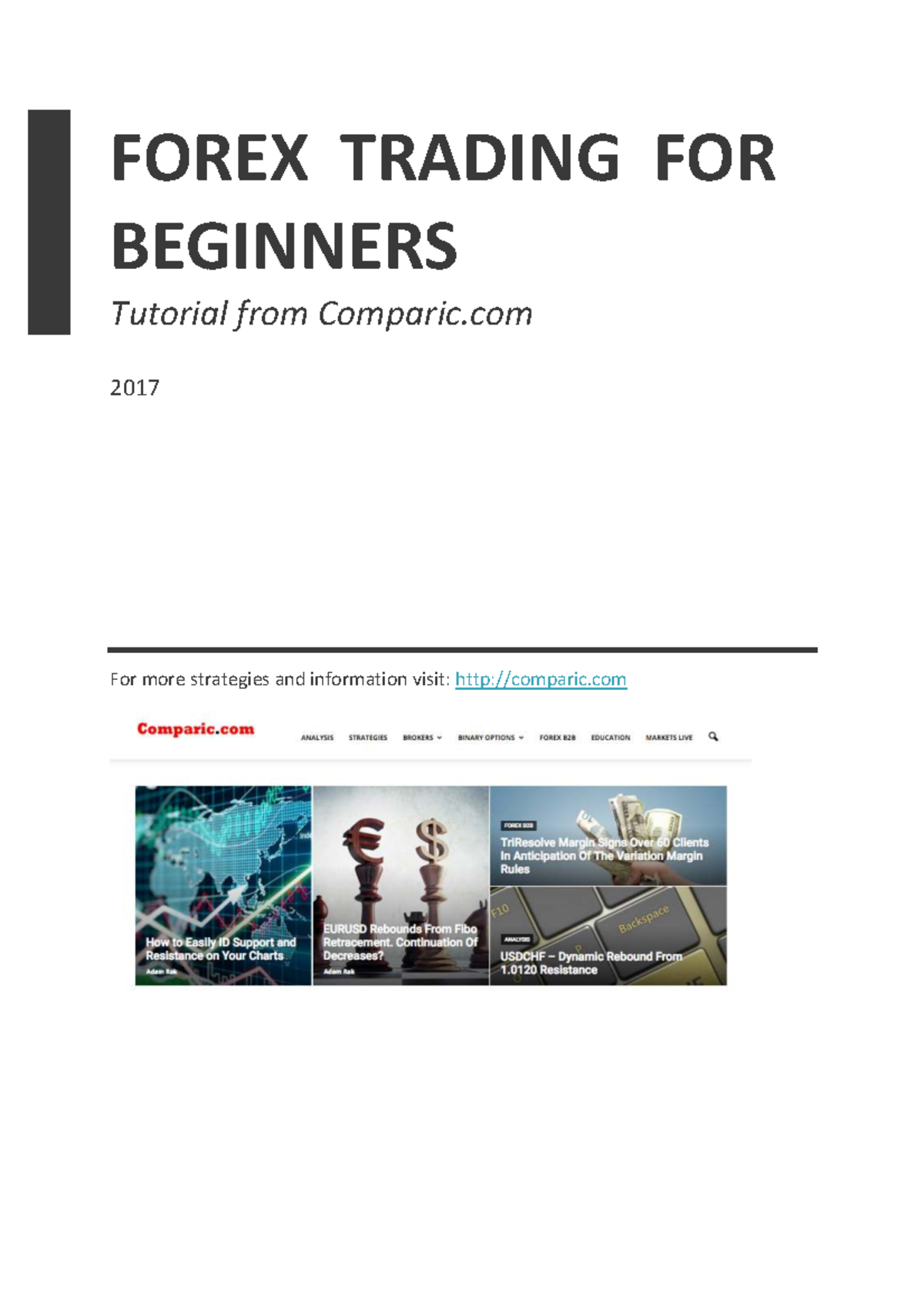 FOREX 101: Beginner's Guide to Trading Strategies and Tools - Studocu