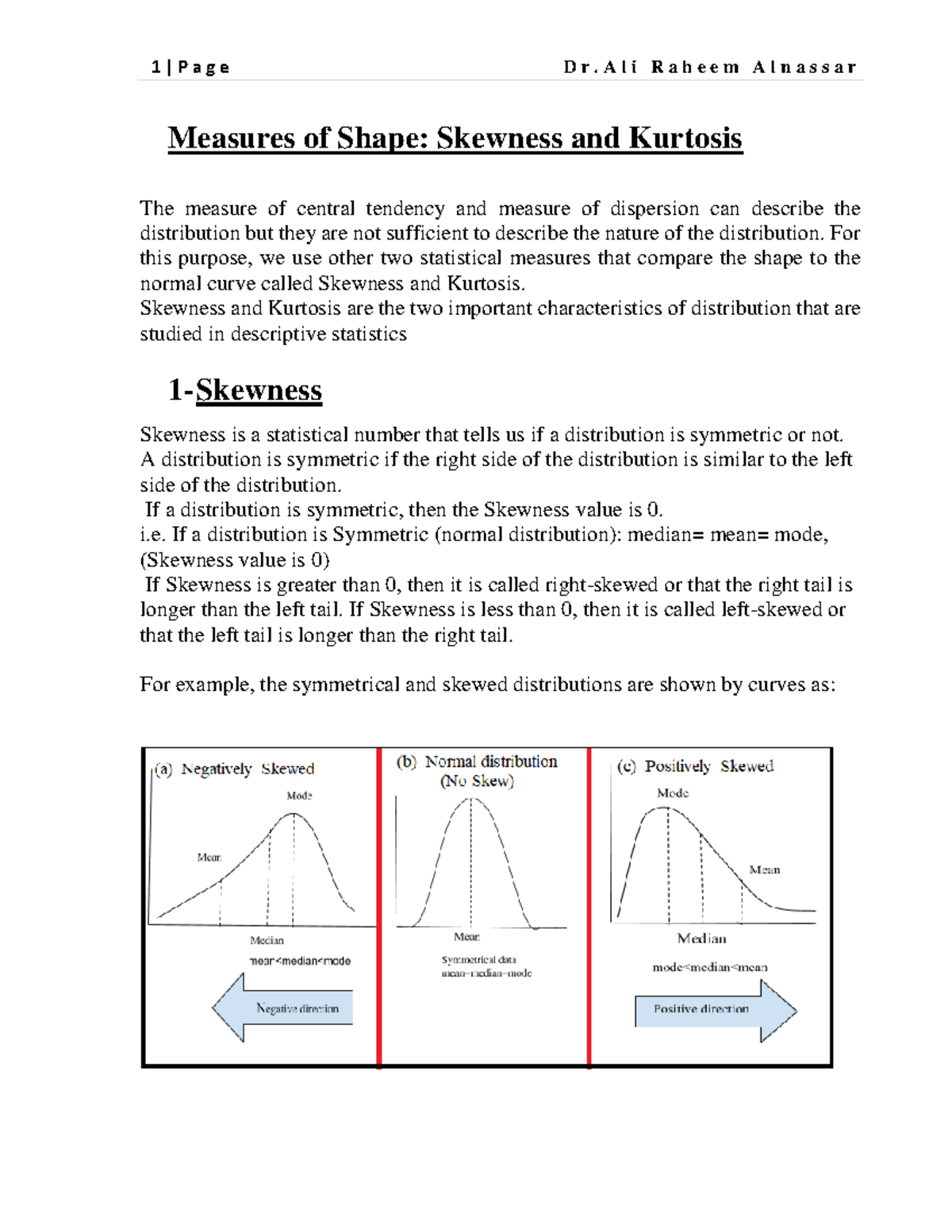 Measures of Shape: Understanding Skewness and Kurtosis in Statistics ...