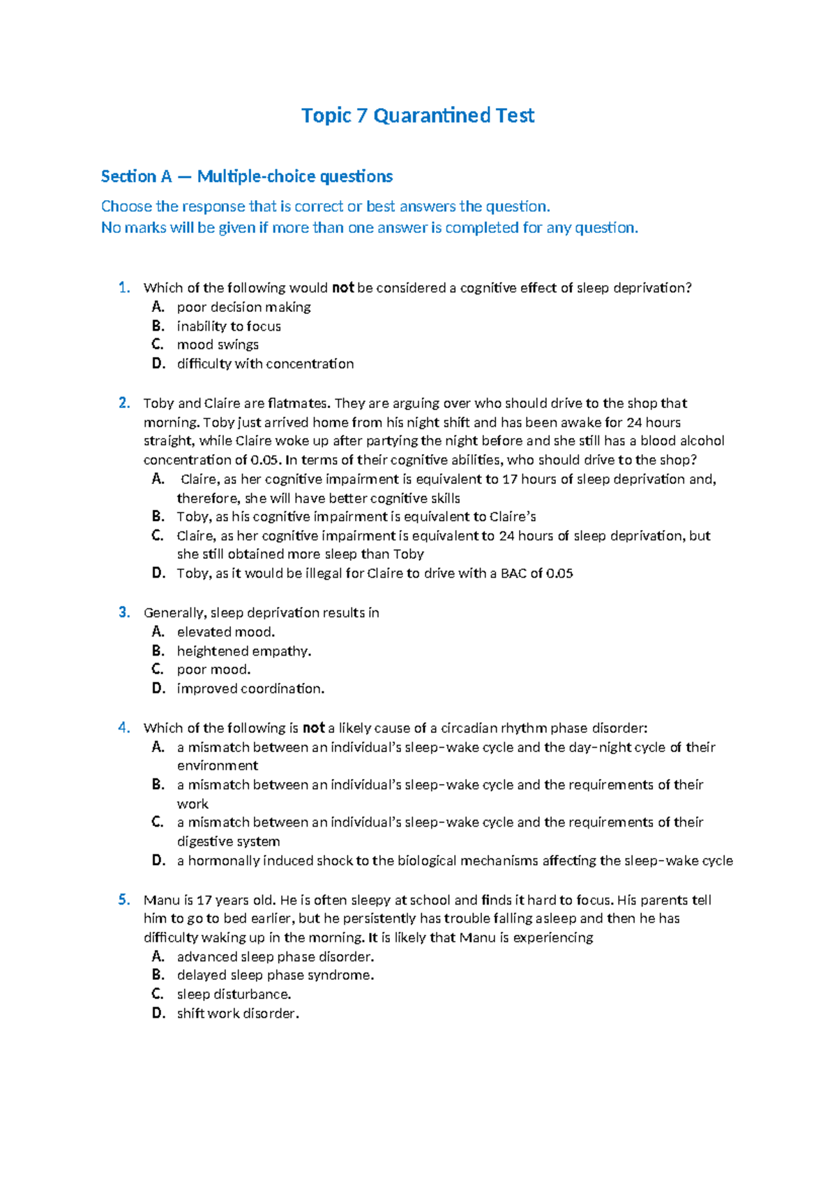 Ch 7 Jacplus Test (Amended) - Section A & B Solutions - Studocu