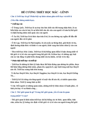 [Solved] Trnh by bn cht v kt cu ca thc theo quan im trit hc Mc Lnin ...