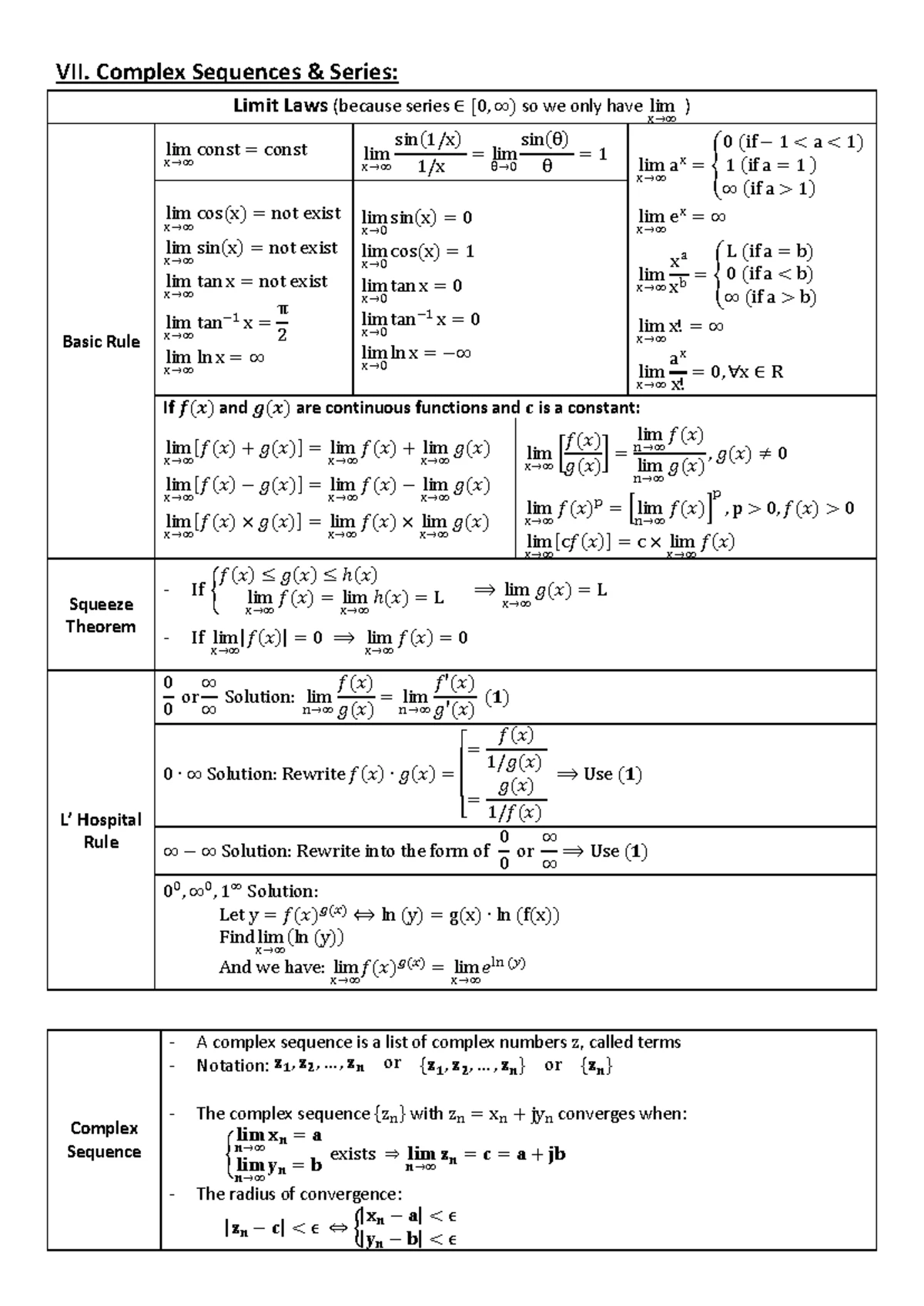 Calculus II Final Exam Solutions - 123457 - Studocu