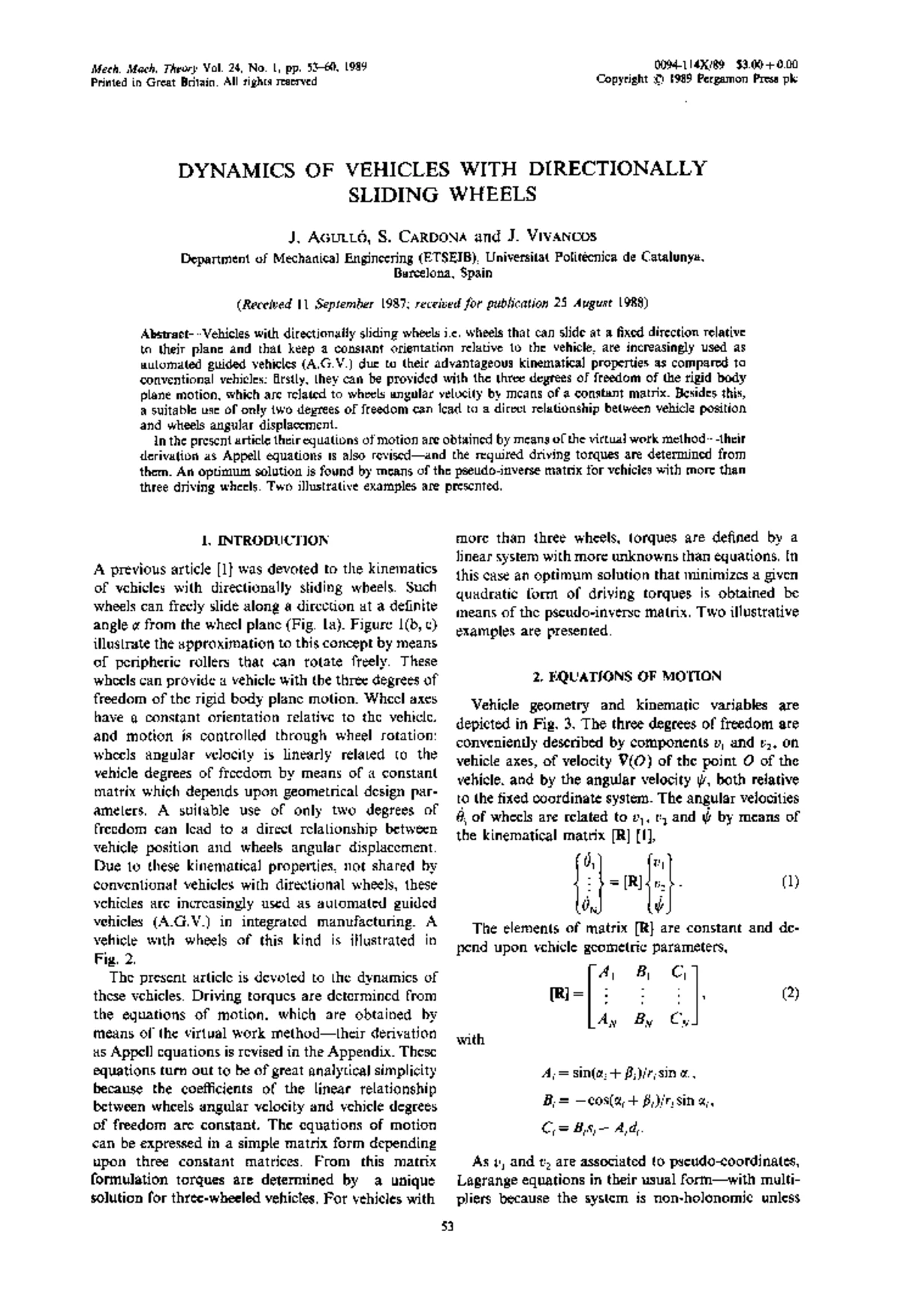 Research on Backstepping-Based Trajectory Tracking Control of ...