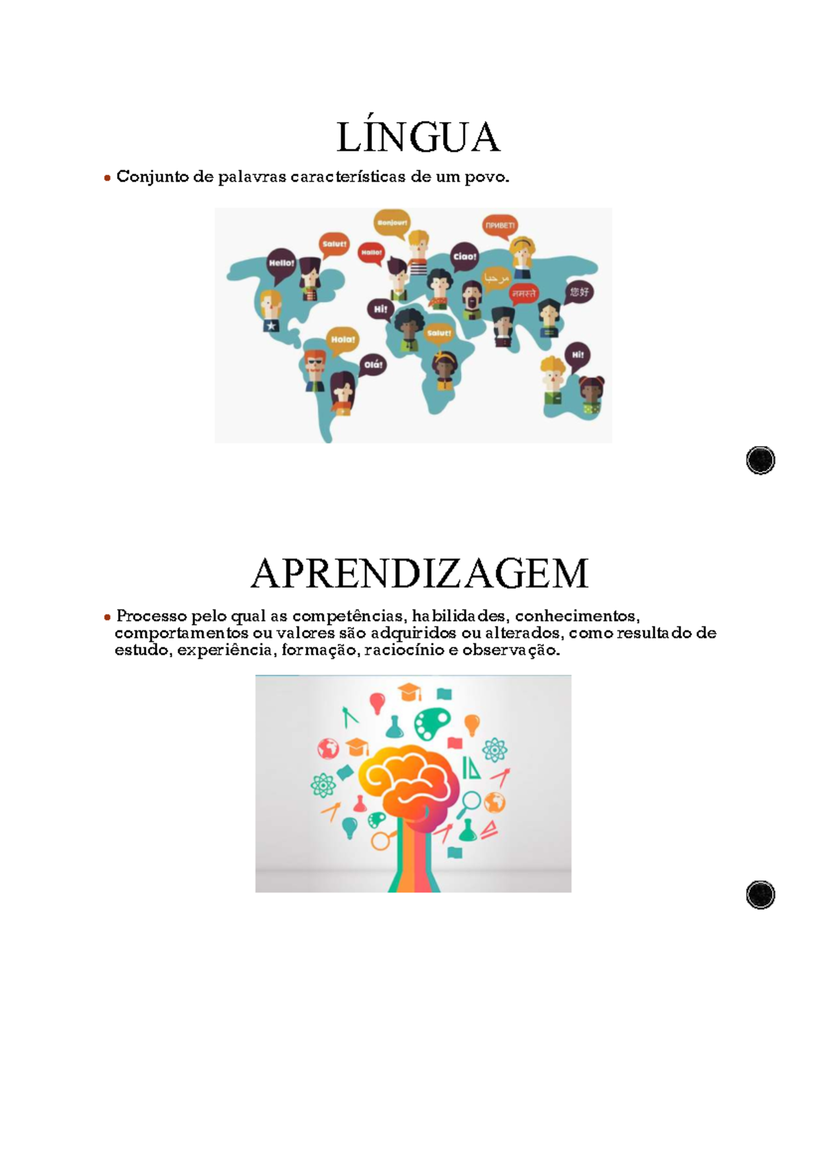 Conceitos e Bases Neurais da Linguagem Escrita - LÍNGUA APRENDIZAGEM ...