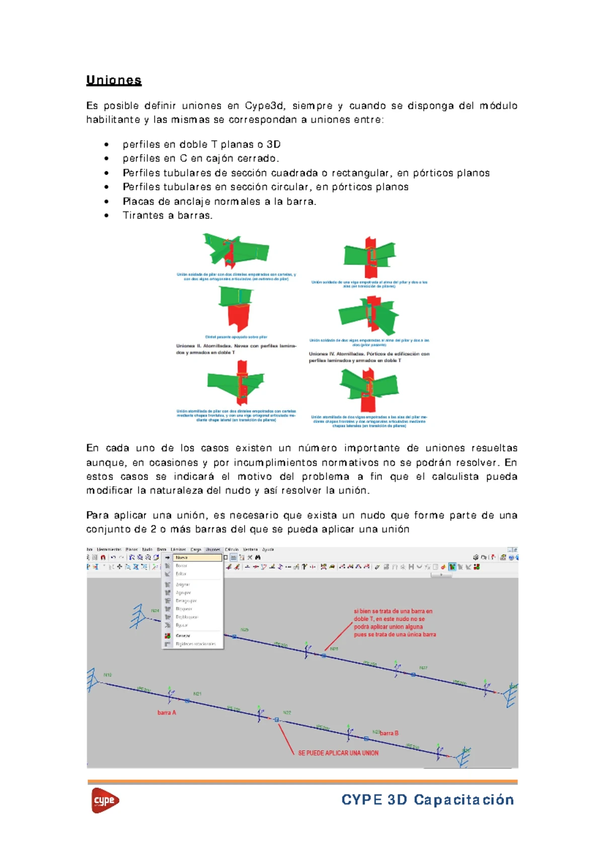 Clase 7 - Cargas - Cype 3d Tutorial pdf - CYPE 3D Capacitación Cargas ...
