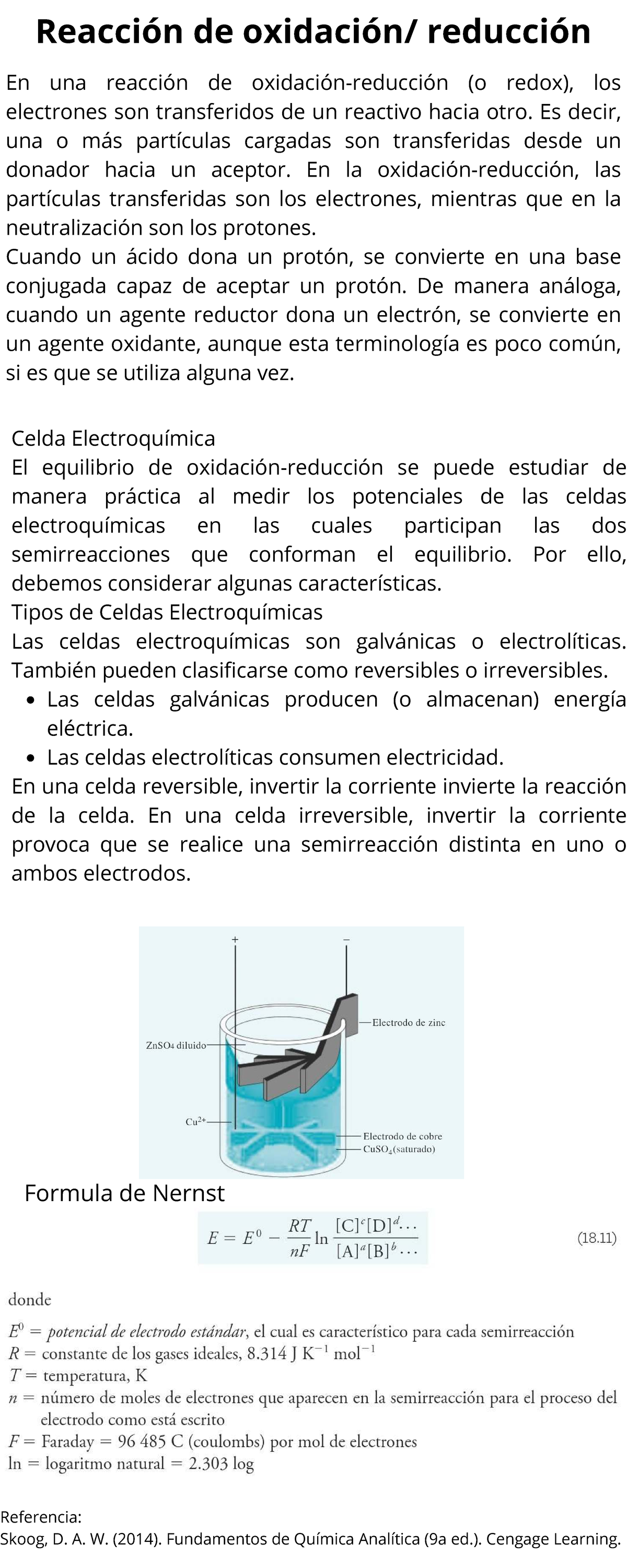 Reacción Redox y Celdas Electroquímicas: Fundamentos y Aplicaciones ...
