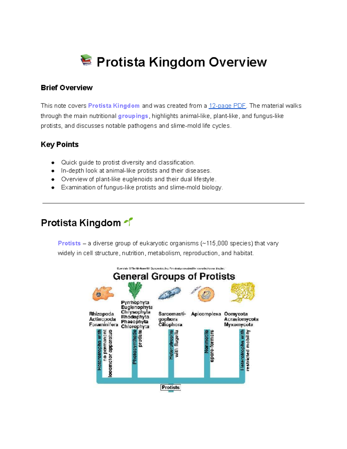 Protista Kingdom Overview: A Quick Guide to Diversity and Pathogens ...