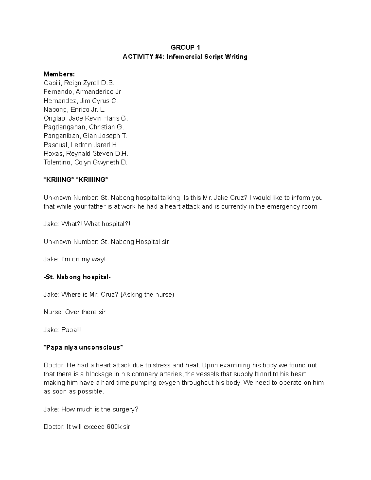 Infomercial Script Writing: A Heartfelt Story of Hope & Resilience ...