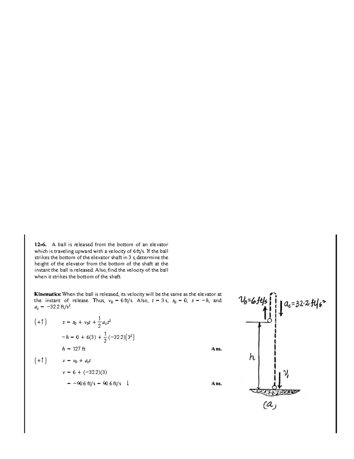 Kinematics Study Notes for PHYS 101: Motion Analysis and Equations ...