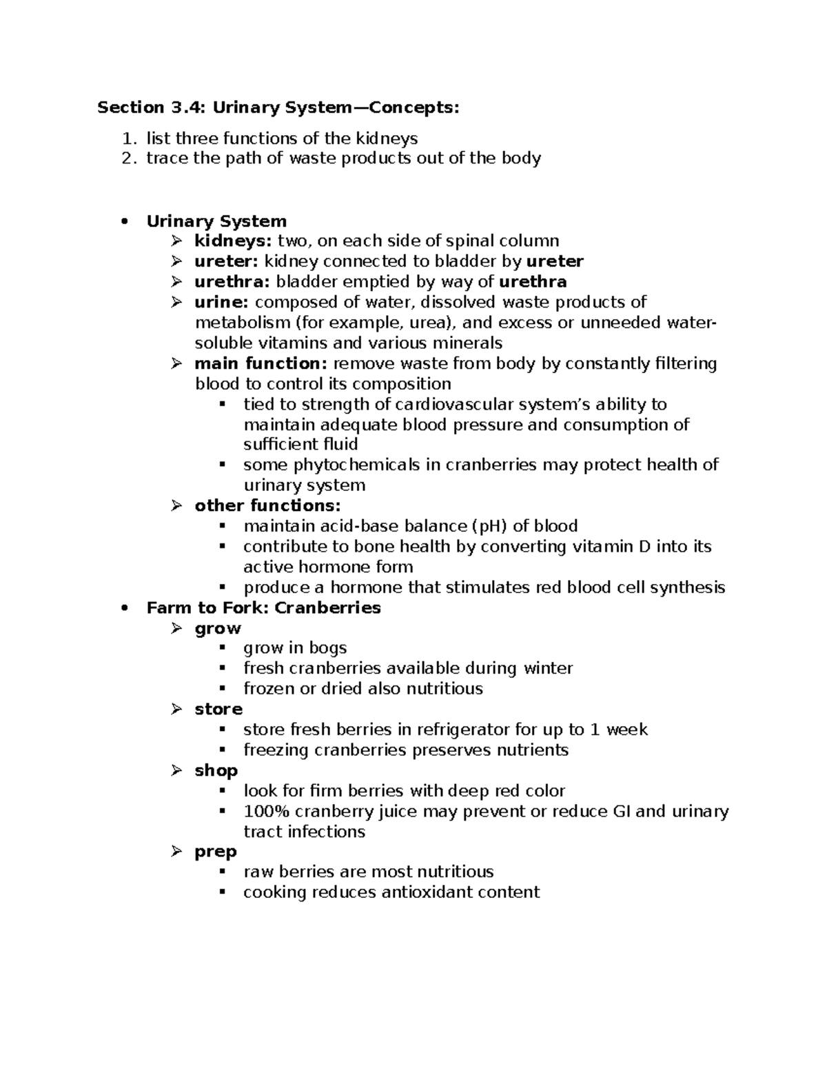 NTS Ch 3 Section 4 - Lecture notes from Intro to Nutrition and Foods ...