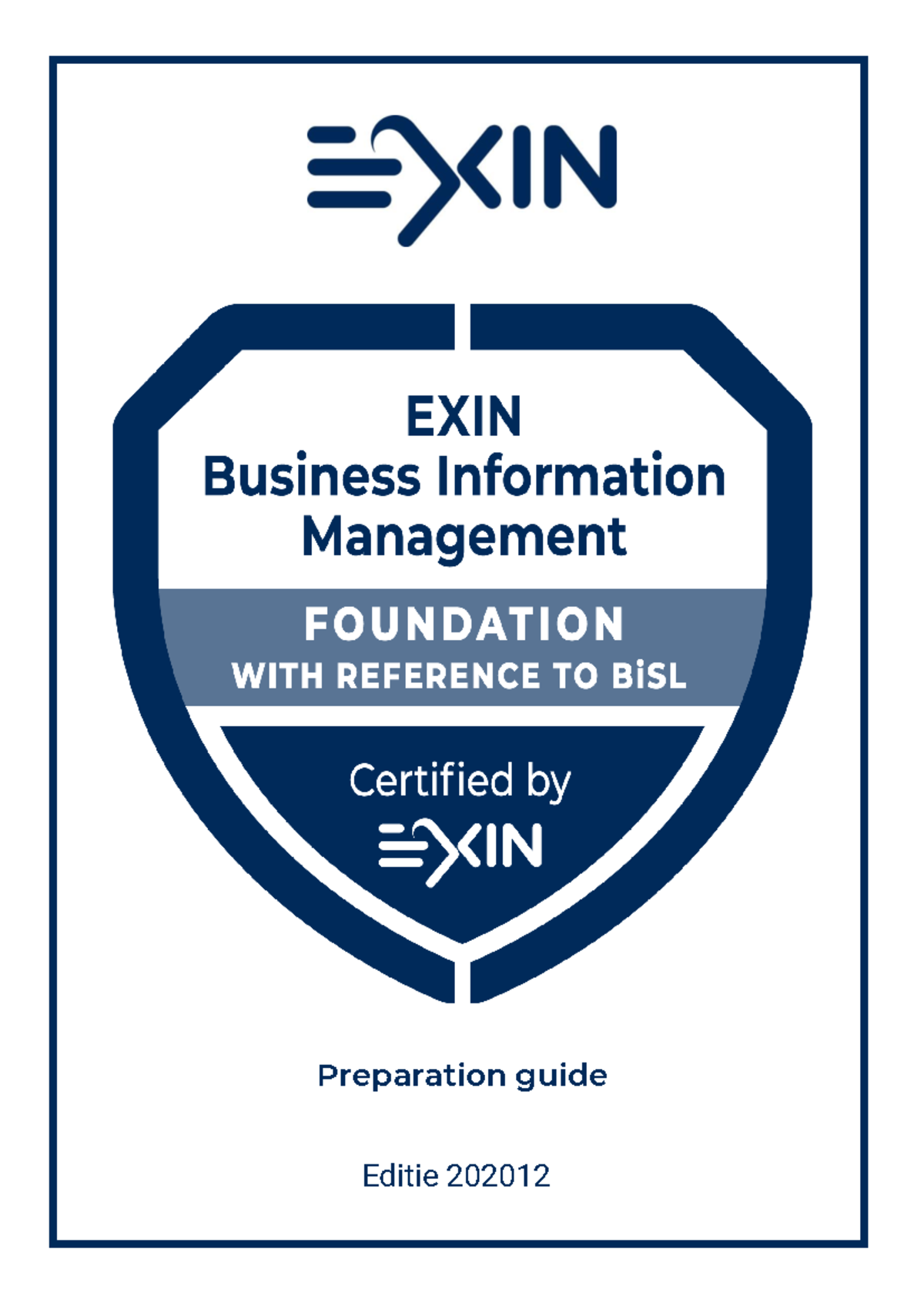 EXIN BIMF 202012 - Preparation Guide for Business Info Management ...