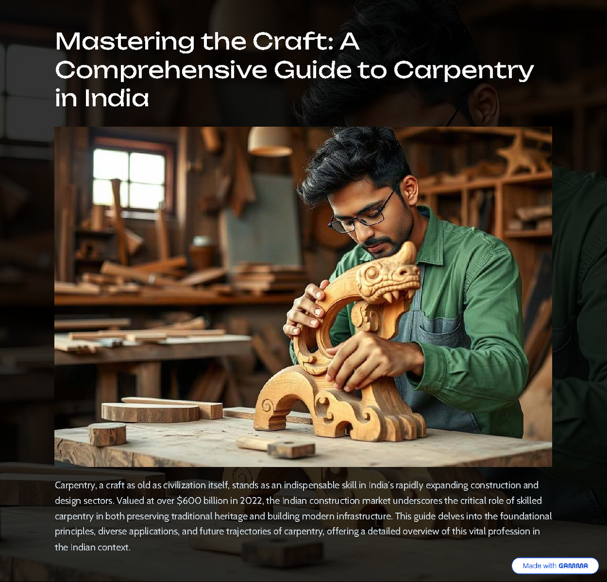 Mastering Carpentry: A Comprehensive Guide for India (CIV 101) - Studocu