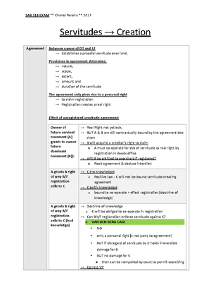 Law of Things notes - Study Unit 2: Things Unit 2: Things Definition of ...