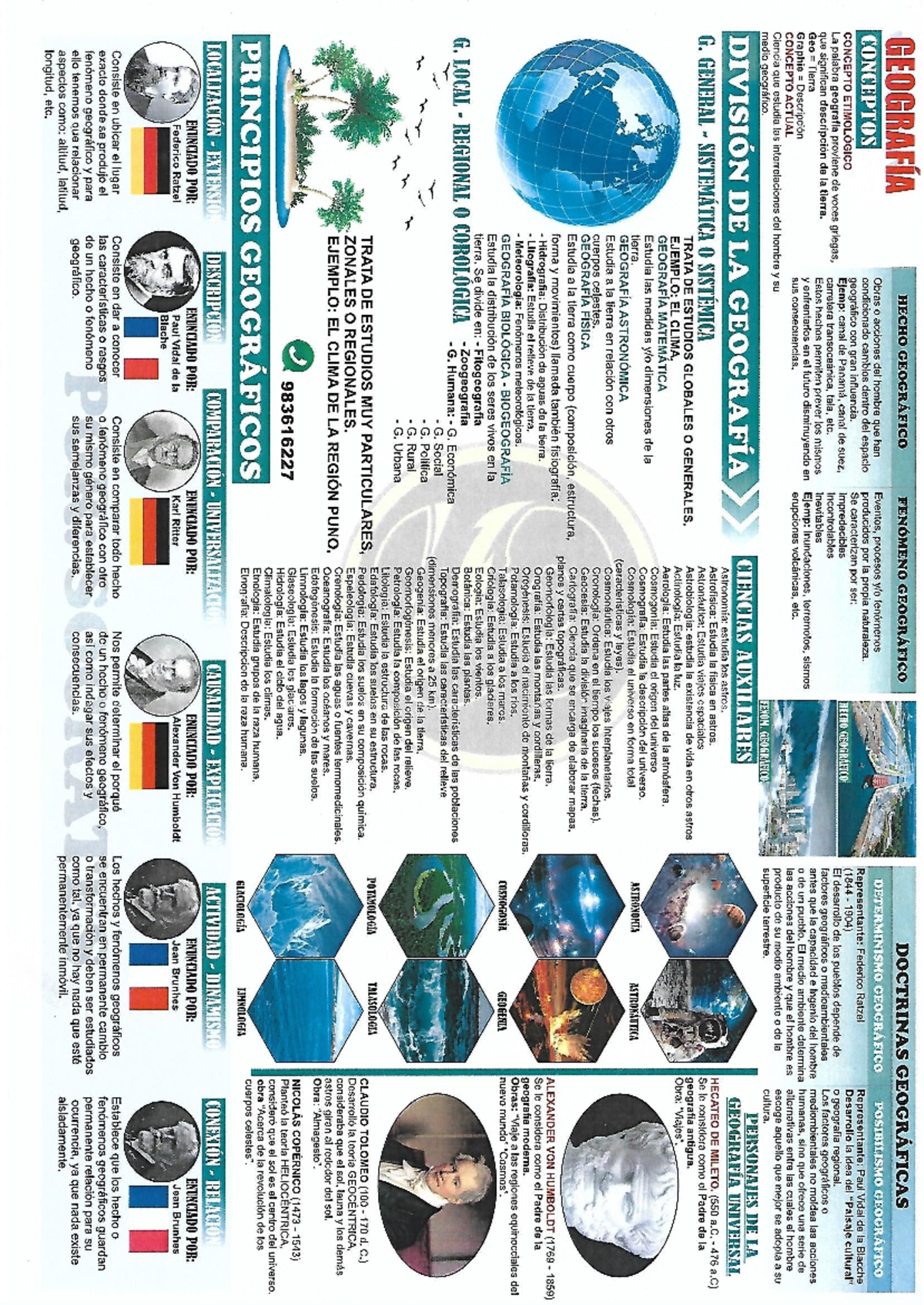 Estudio Completo de Geografía: Hechos y Fenómenos Geográficos - Document Preview