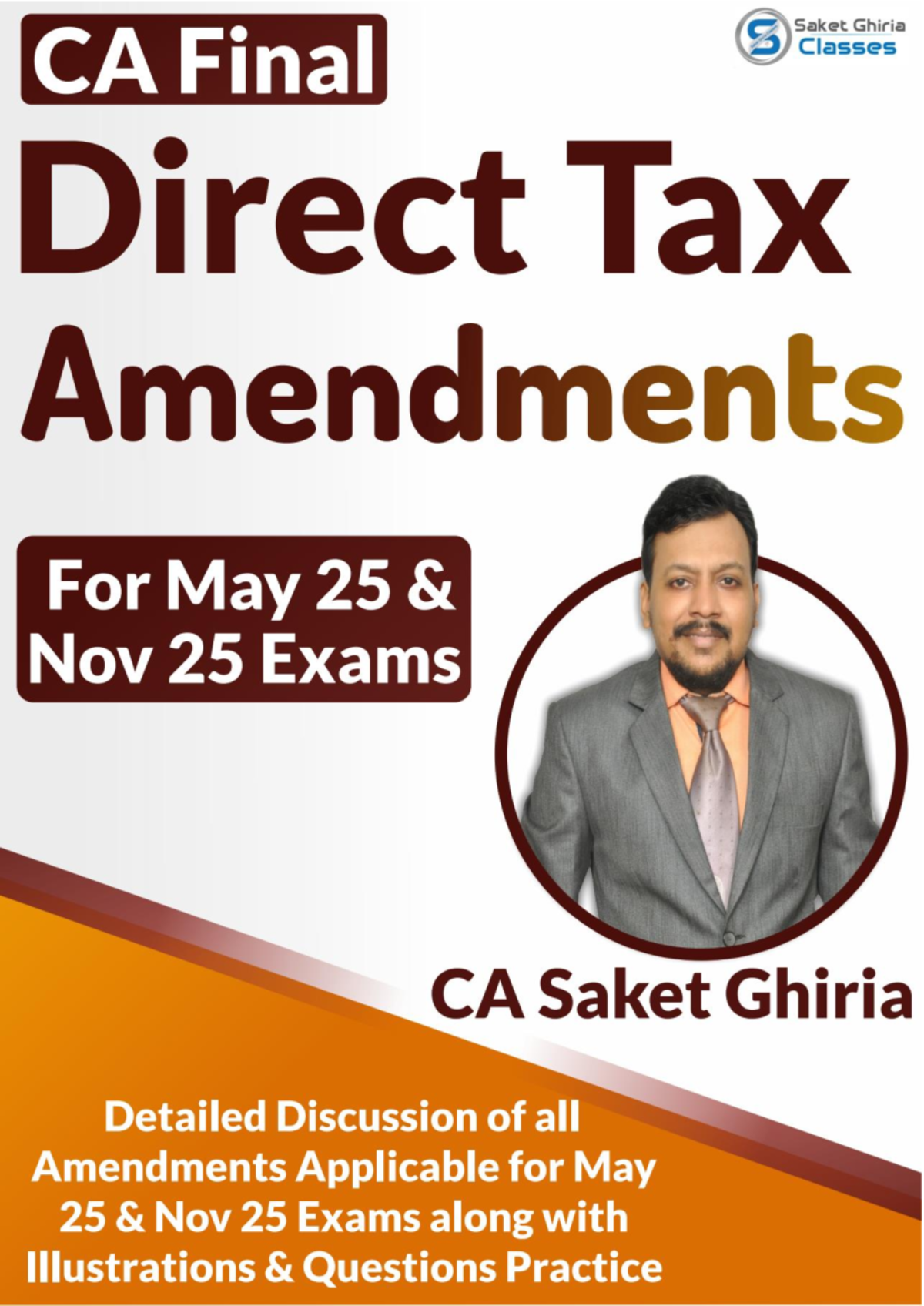 CA Final DT Amendment Summary for May 25 and Nov 25 Exams - Studocu