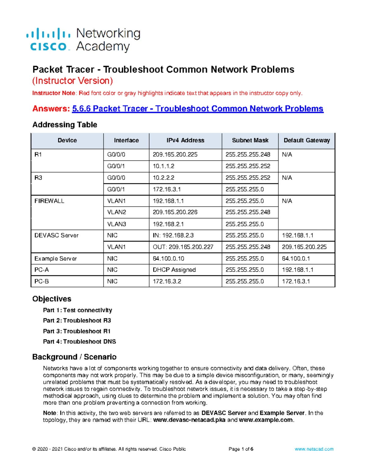5.6.7 Lab - Network Troubleshooting Tools Overview and Instructions ...