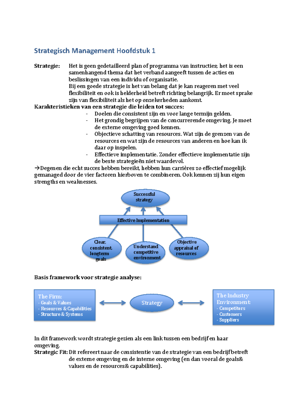 Summary Contemporary Strategy Analysis, Robert M Gran