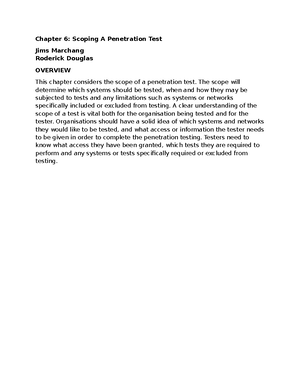 Penetration Testing-A Guide For Business and IT Managers_Chapter 5 ...