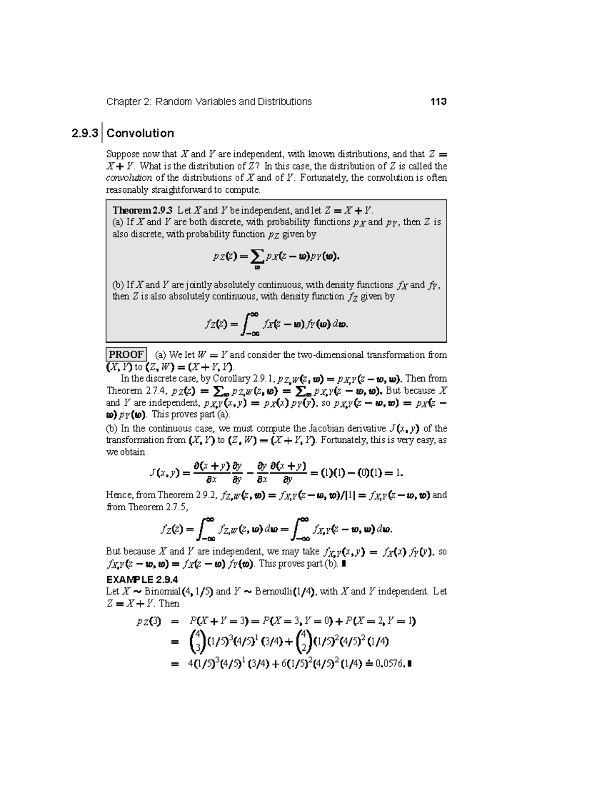Chapter 2: Random Variables & Distributions - Convolution Explained ...