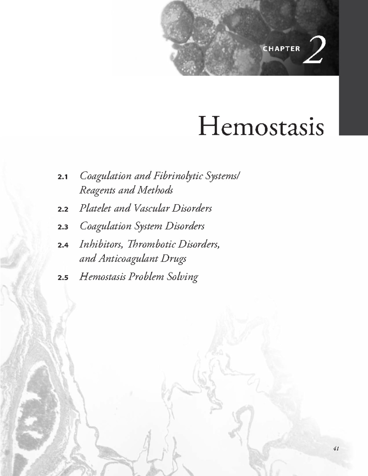Hema 2 Harr - Coagulation & Hemostasis Overview Complete Guide - Studocu
