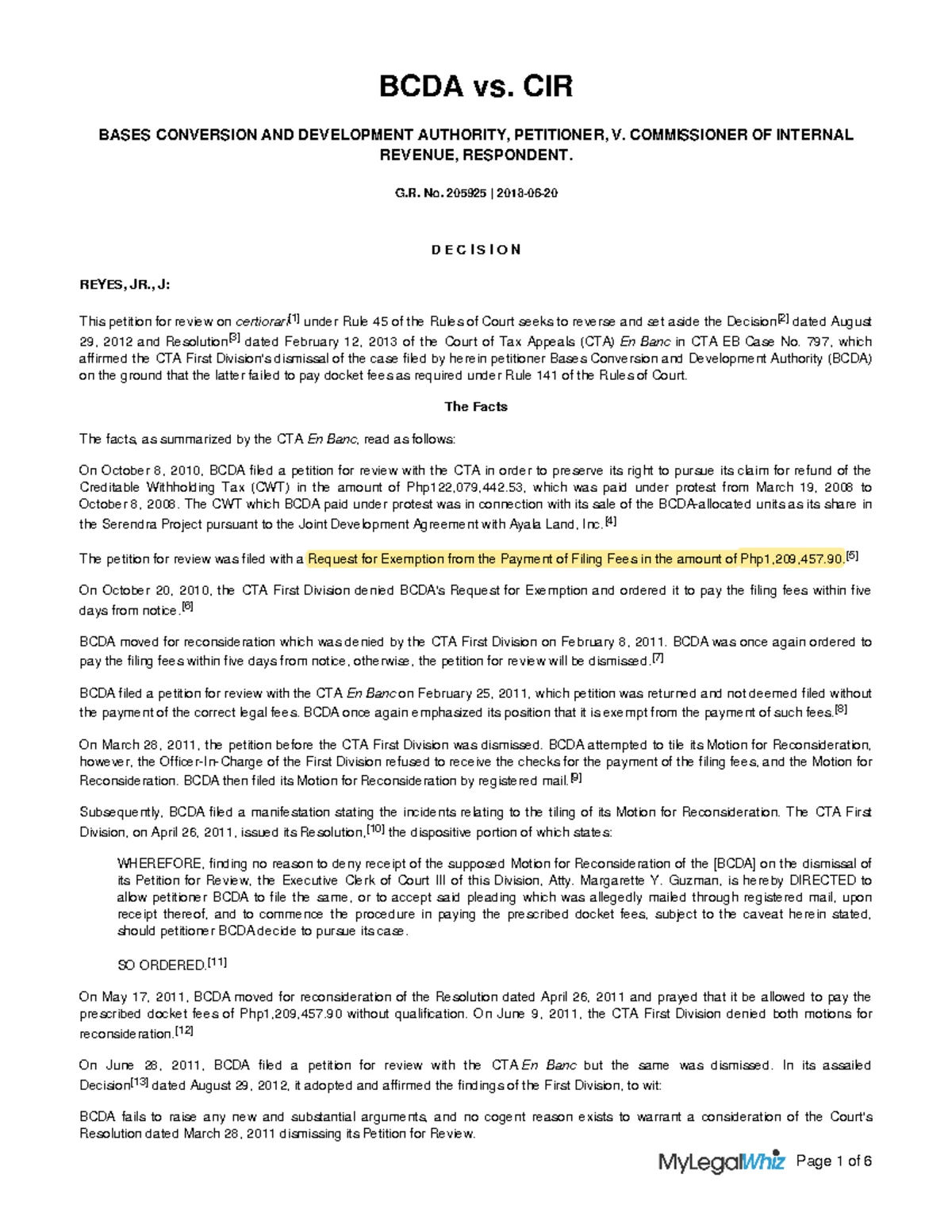 Rural Bank of Milaor vs. Ocfemia: GR No. 137686, Feb 8, 2000 Case ...
