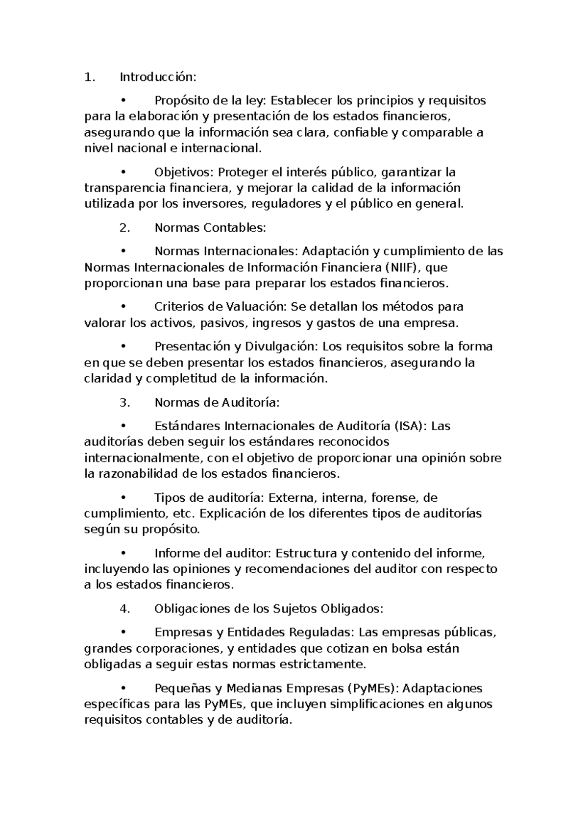 Resumen de Tarea sobre Normas Contables y Auditoría - 2023 - Studocu