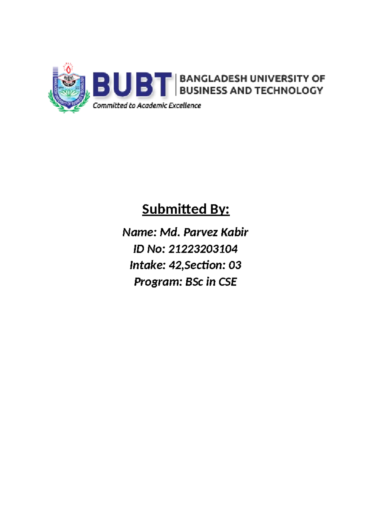 Routing Information Protocol (RIP) Configuration Lab Report - BSc CSE - Document Preview