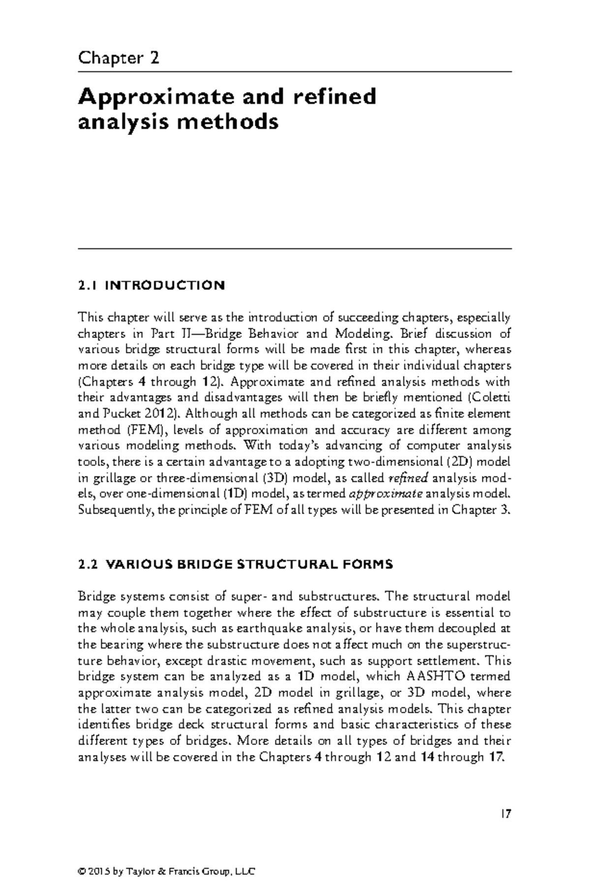 Approximate & Refined Analysis - 17 Chapter 2 Approximate and refined ...
